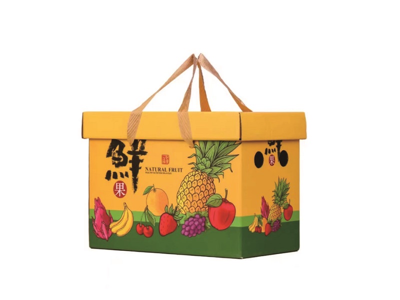 高端水果礼盒包装定制 