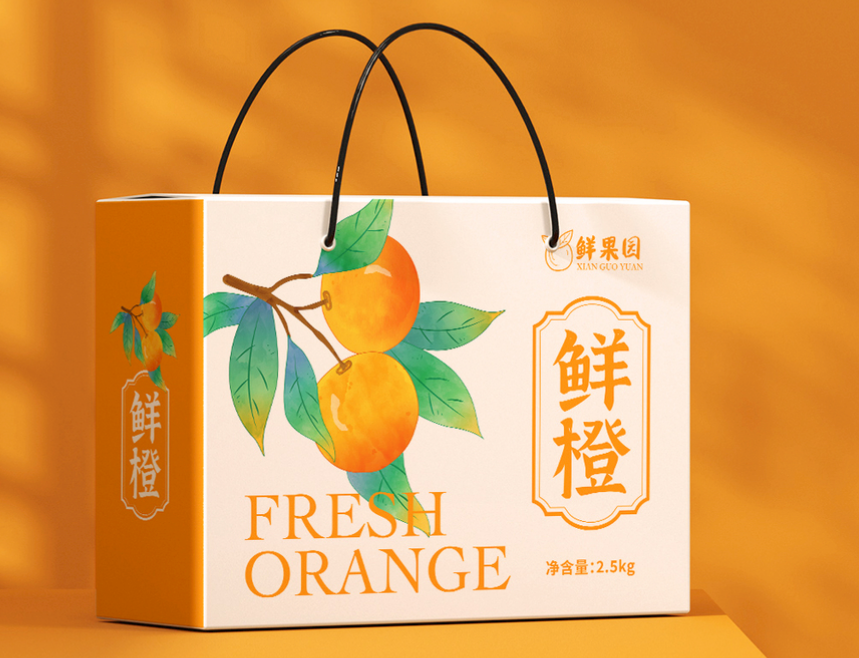 耙耙柑礼品包装盒—符合消费审美需求,展现耙耙柑的特点和独特魅力（三）