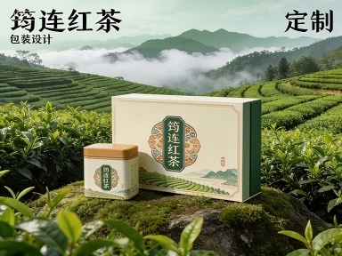 宜宾筠连红茶包装盒定制这样做，凸显红茶醇厚质感（三）