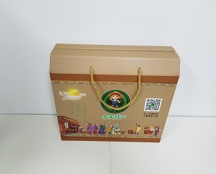 屋顶式瓦楞礼品盒制作